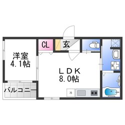 エヌアンドエスヴィラⅢの物件間取画像